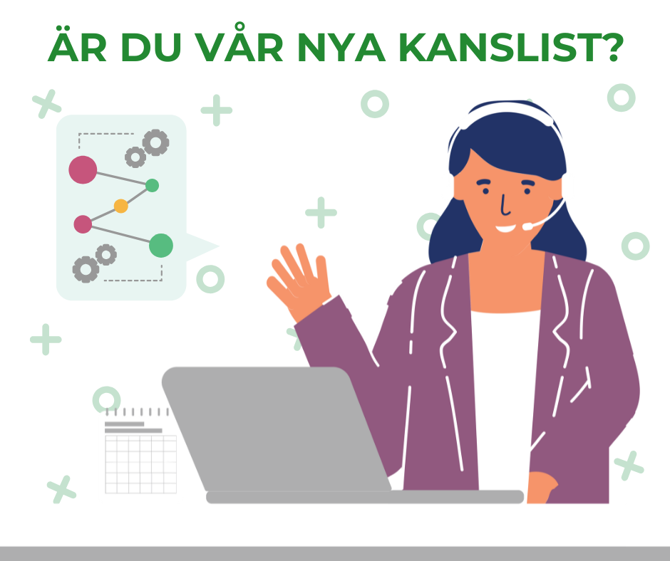 Är du vår nya kanslist?